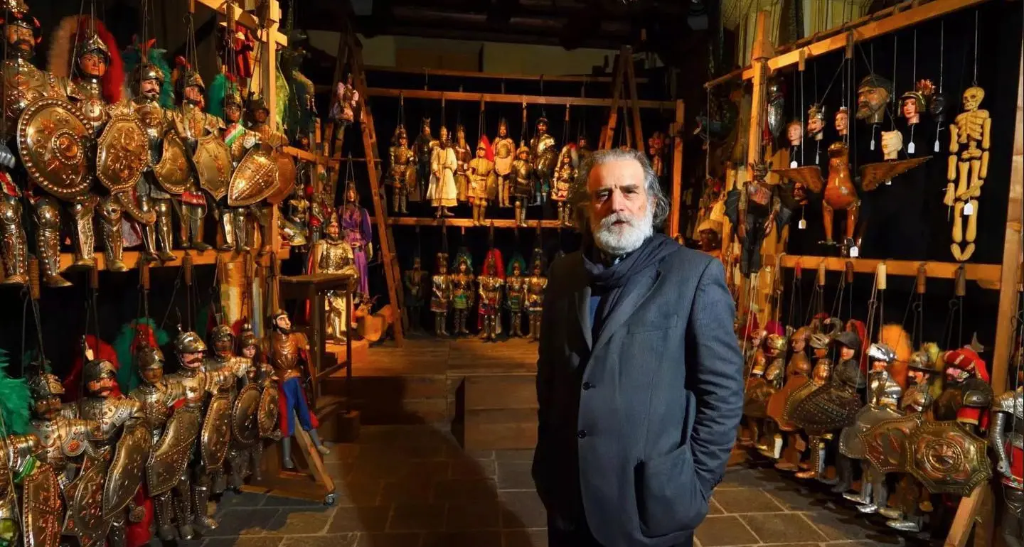 I pupi di Mimmo Cuticchio domenica al \"Teatro di ghiaccio\" (e saranno fatti in freezer)