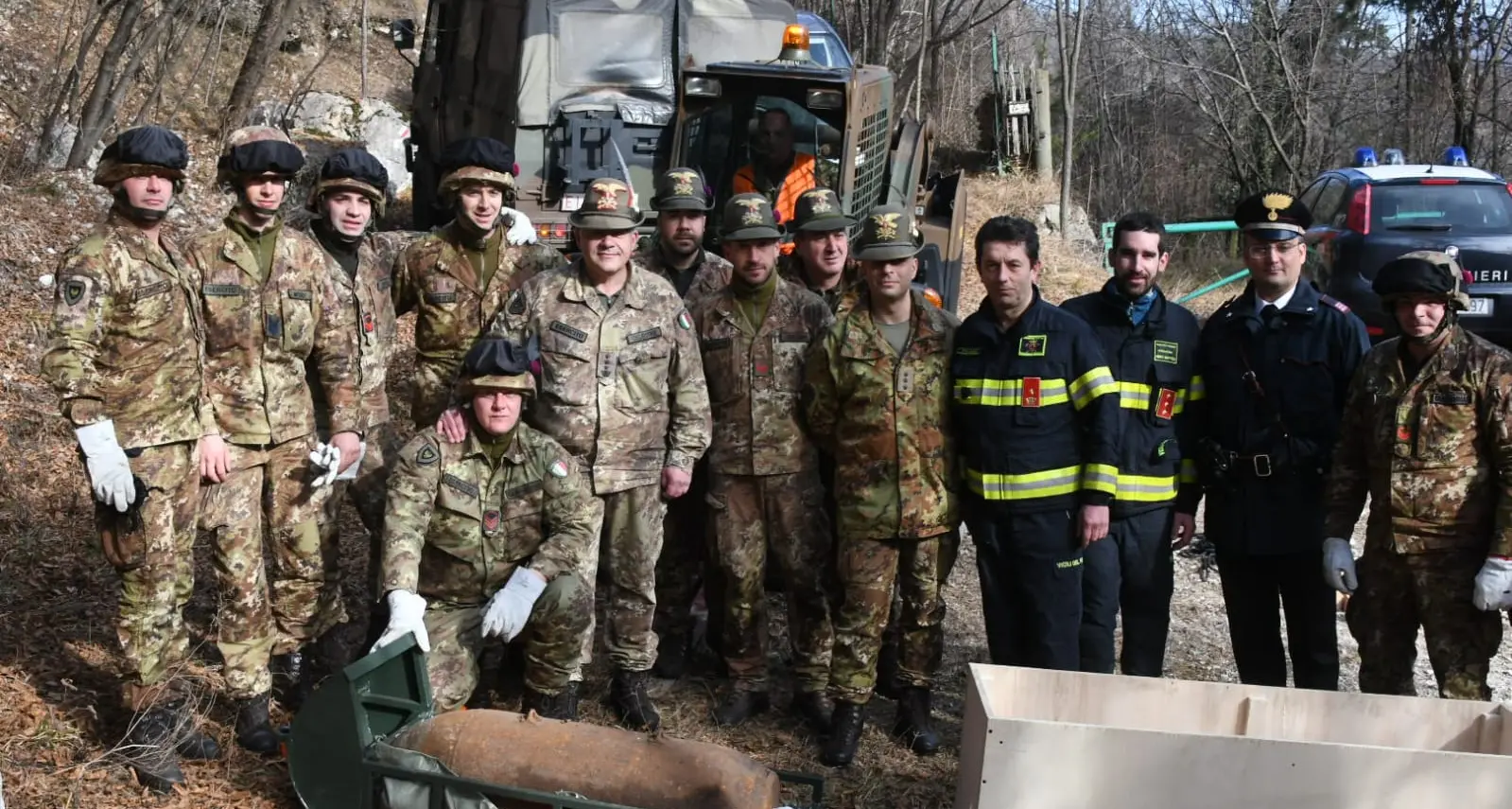 Romagnano, il giorno della bomba Al via l'operazione disinnesco