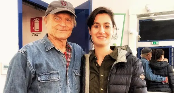 Elena Perini sul set di \"Don Matteo\" «Così vivo dietro le quinte»