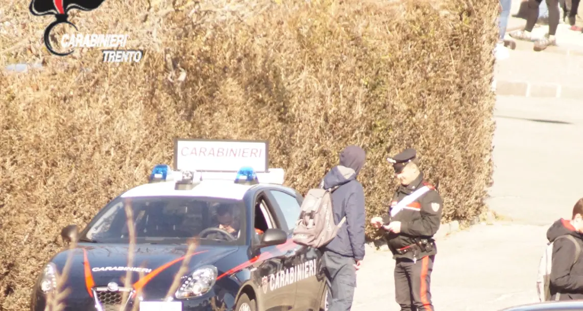 Grazie al fiuto del cane Heni arrestato 18enne che spacciava davanti alla sua scuola a Cles