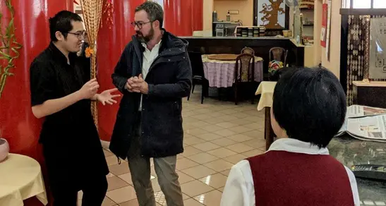 Per il candidato Ianeselli un pranzo cinese contro la psicosi del virus