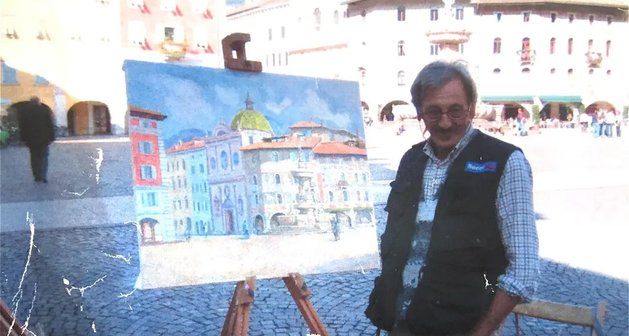 Lavis: oggi i funerali del pittore e incisore Giuseppe Groff