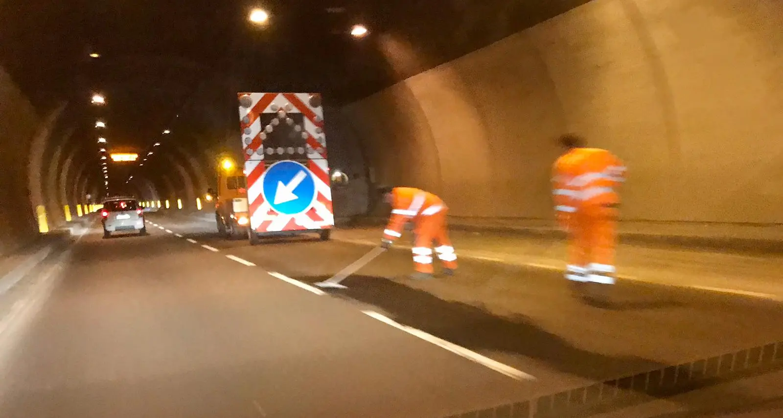 Valsugana, code per lavori nella galleria dei Crozi