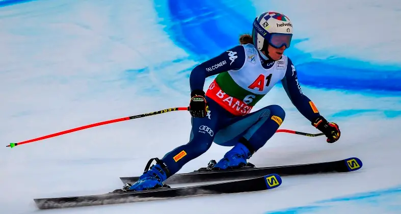 Solo una super Shiffrin batte la Bassino in superG
