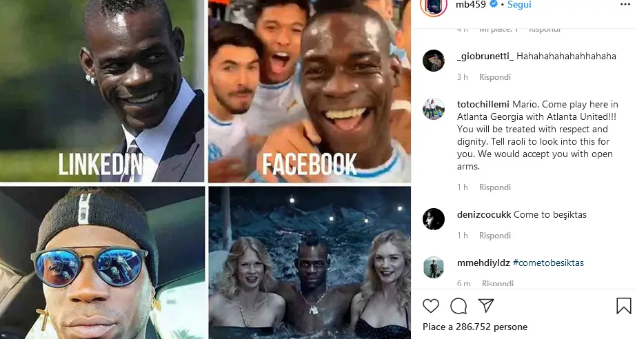#DollyPartonChallenge spopola Da Balotelli alla Polizia di Stato...