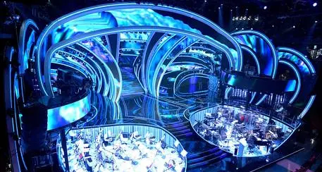 Disegni di luce: ecco come sarà il palco di Sanremo