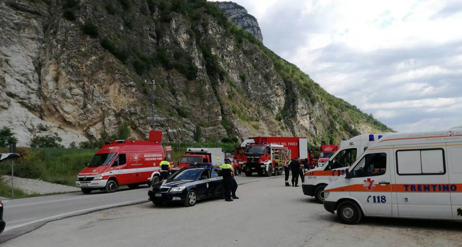 La bomba fa sfollare due paesi domenica 2 febbraio le operazioni Romagnano e Garniga spopolate