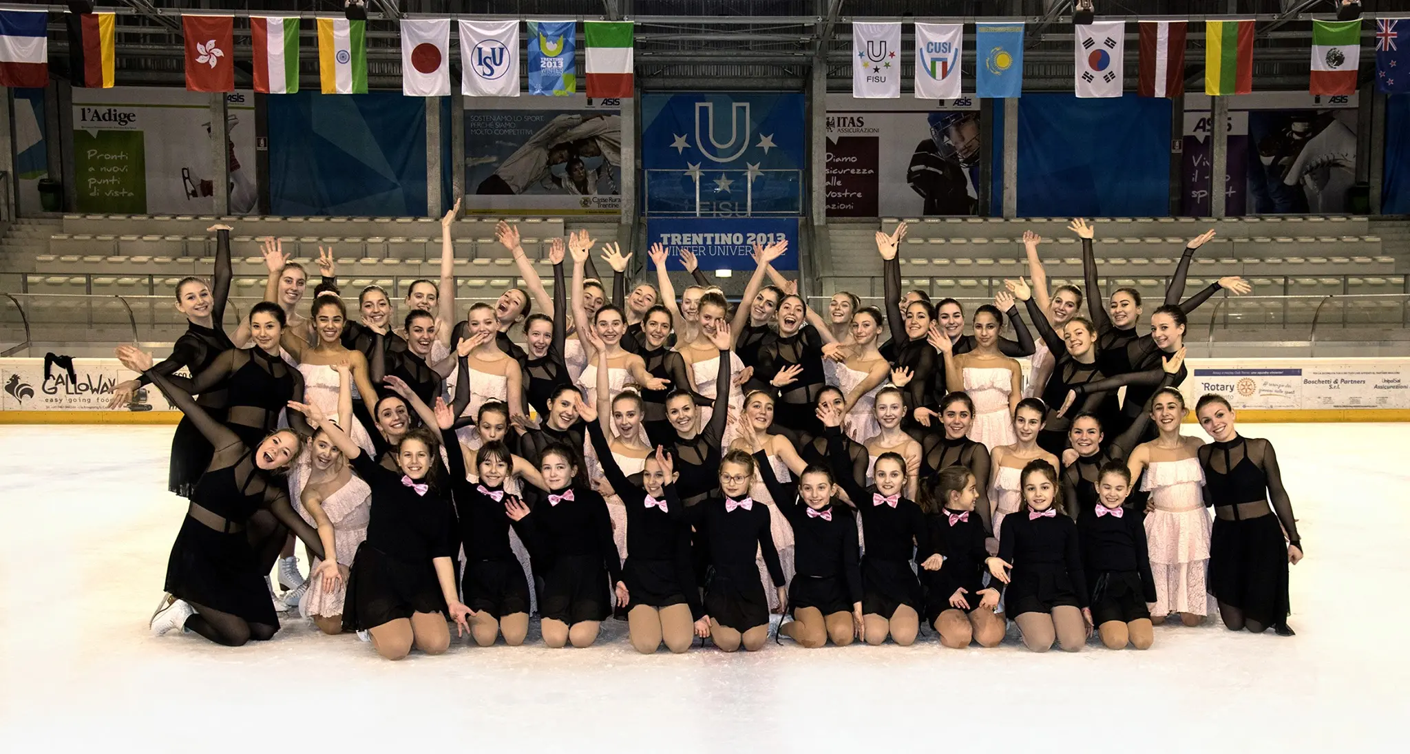 Pattinaggio artistico, da Trento le \"Ice on fire\" rappresentano l'Italia ai Mondiali in Usa
