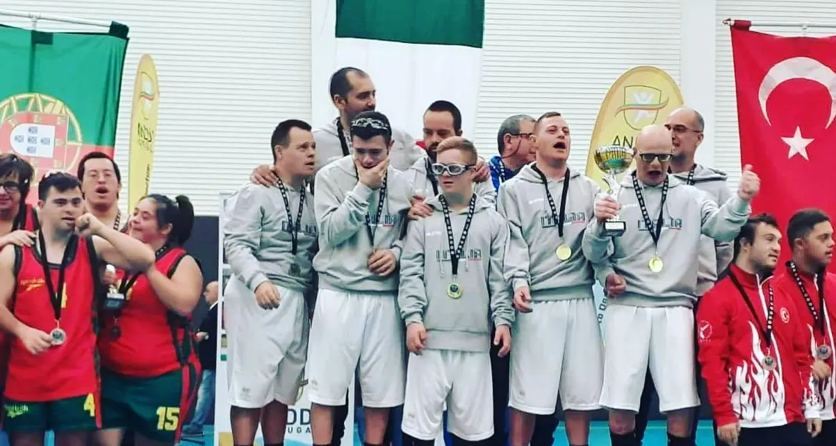 Basket, gli azzurri con sindrome di Down sono campioni del mondo