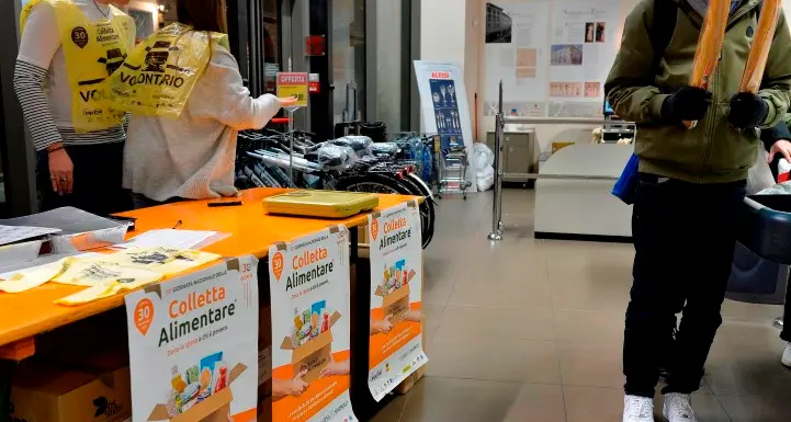 Colletta alimentare, dati in calo Trentini meno generosi