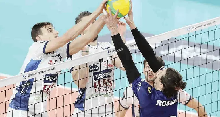 Itas, che fatica in Champions Sotto 0-2, batte il Fenerbahce 3-2
