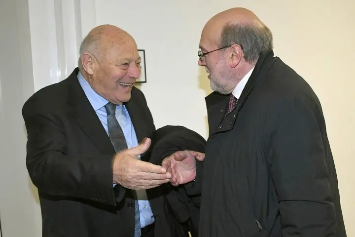 LUIS DURNWALDER LORENZO DELLAI LEZIONE UNIVERSITARIA SUL TEMA AUTONOMIA SPECIALE DINAMICA INTEGRALE TRENTO 12 DICEMBRE 2019 FOTO PAOLO PEDROTTI
