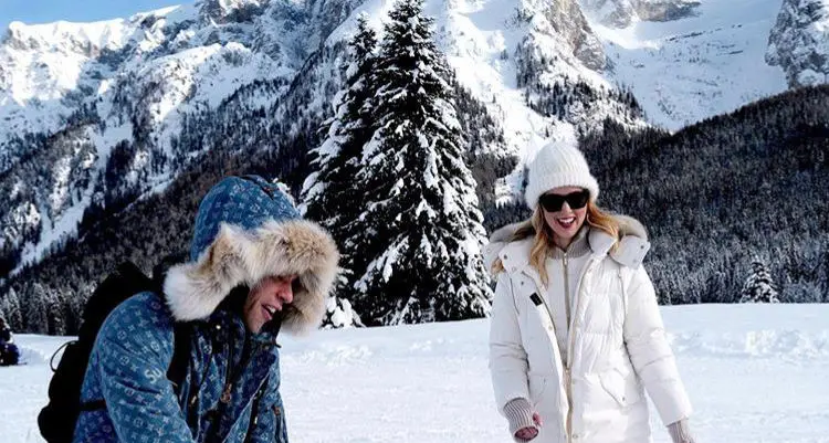Natale a Madonna di Campiglio per Fedez e Chiara Ferragni