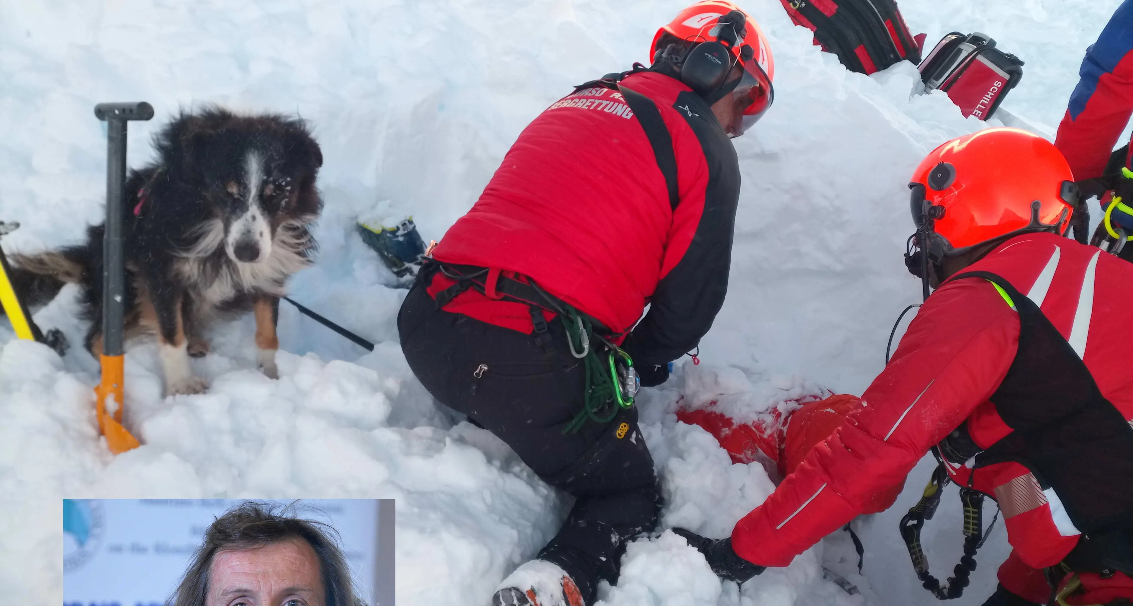 E' rimasto sotto la valanga 50 minuti il racconto di Giovannini: «Cercavo di stare calmo ma certo che sono stato miracolato»
