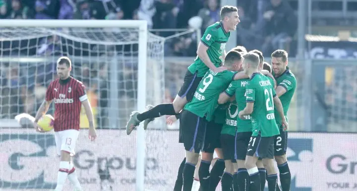 Milan umiliato a Bergamo \"Manita\" dell'Atalanta