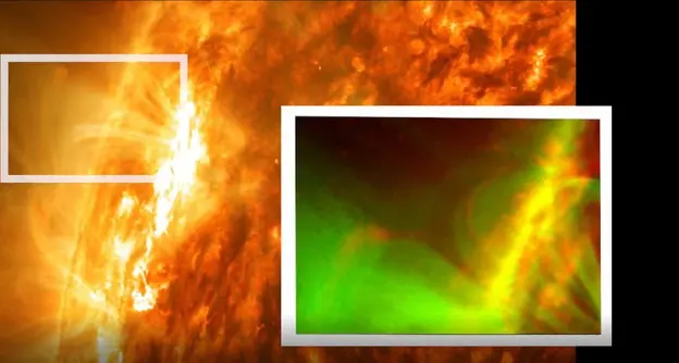 Sul Sole un'esplosione magnetica mai vista