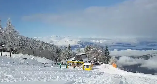 Panarotta: prima uscita in ciaspole con il sole e tanta neve fresca - VIDEO