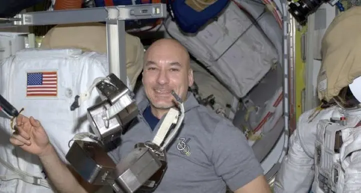 Luca Parmitano nello spazio con 600 sensori di Fbk