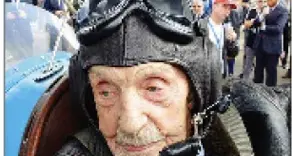 Si è spento ieri sera a 105 anni il comandante Francesco Volpi pioniere del volo ed eroe di guerra