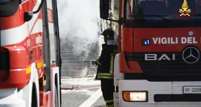 A22, un altro camion in fiamme chiusa la carreggiata sud dal Brennero a Vipiteno