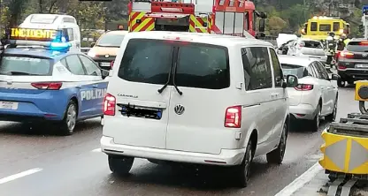 Incidende sul viadotto: altre code dal Bus de Vela