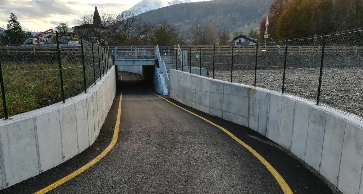 Inaugurato il nuovo sottopasso della ciclabile Pergine-lago: opera attesa da dieci anni