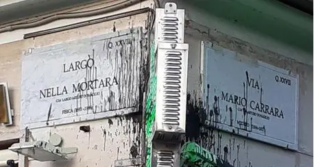 Roma: imbrattate targhe dedicate a due vittime delle leggi razziali