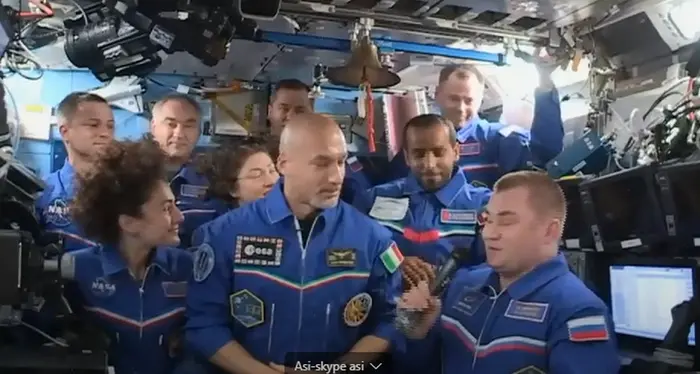 Astroluca al comando della stazione spaziale