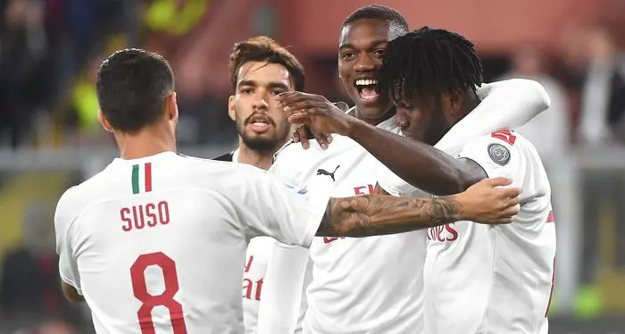 Il Milan batte il Genoa: Giampaolo è salvo