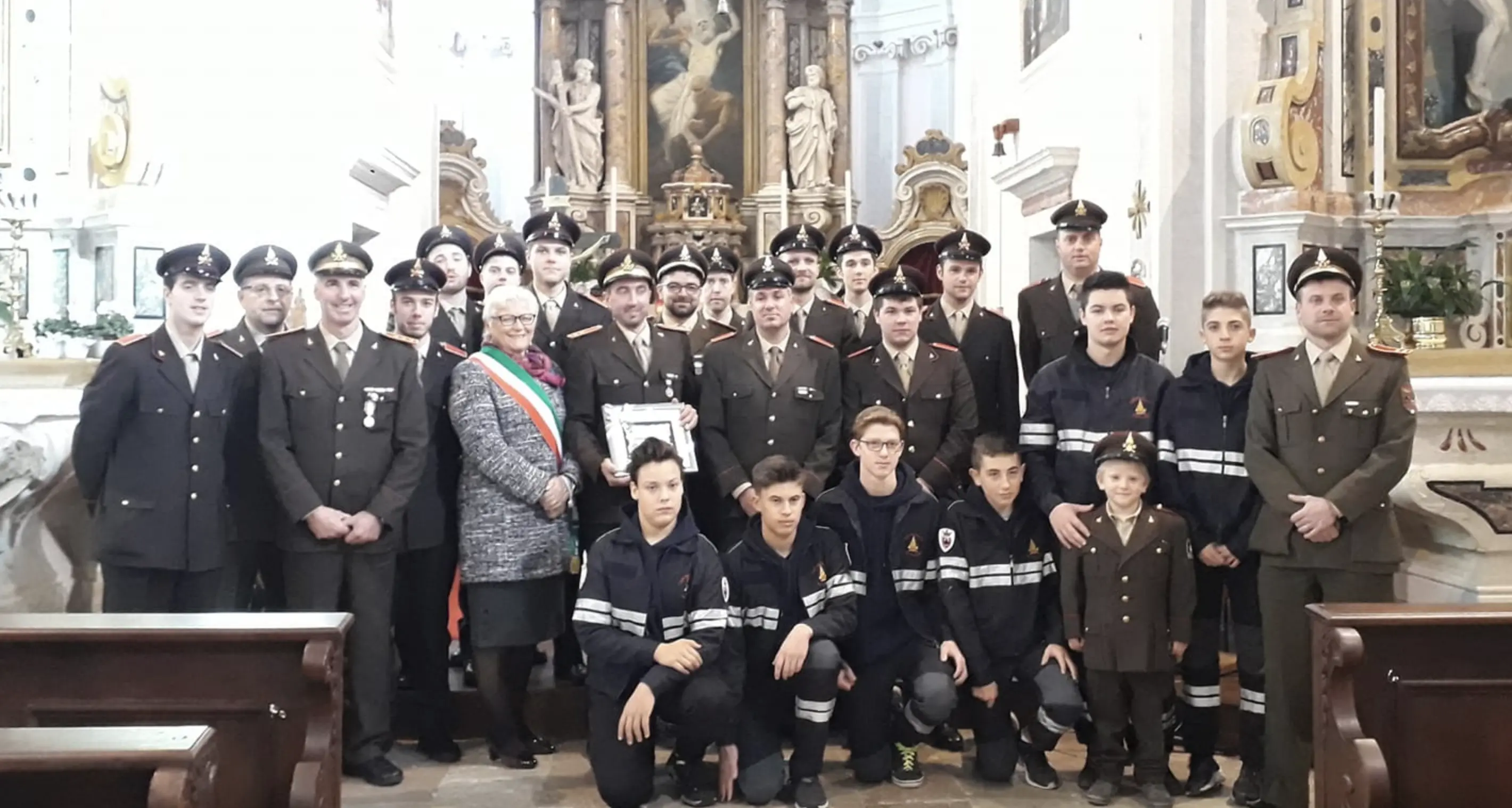 Torcegno: i pompieri celebrano i 125 anni con un magnifico VIDEO