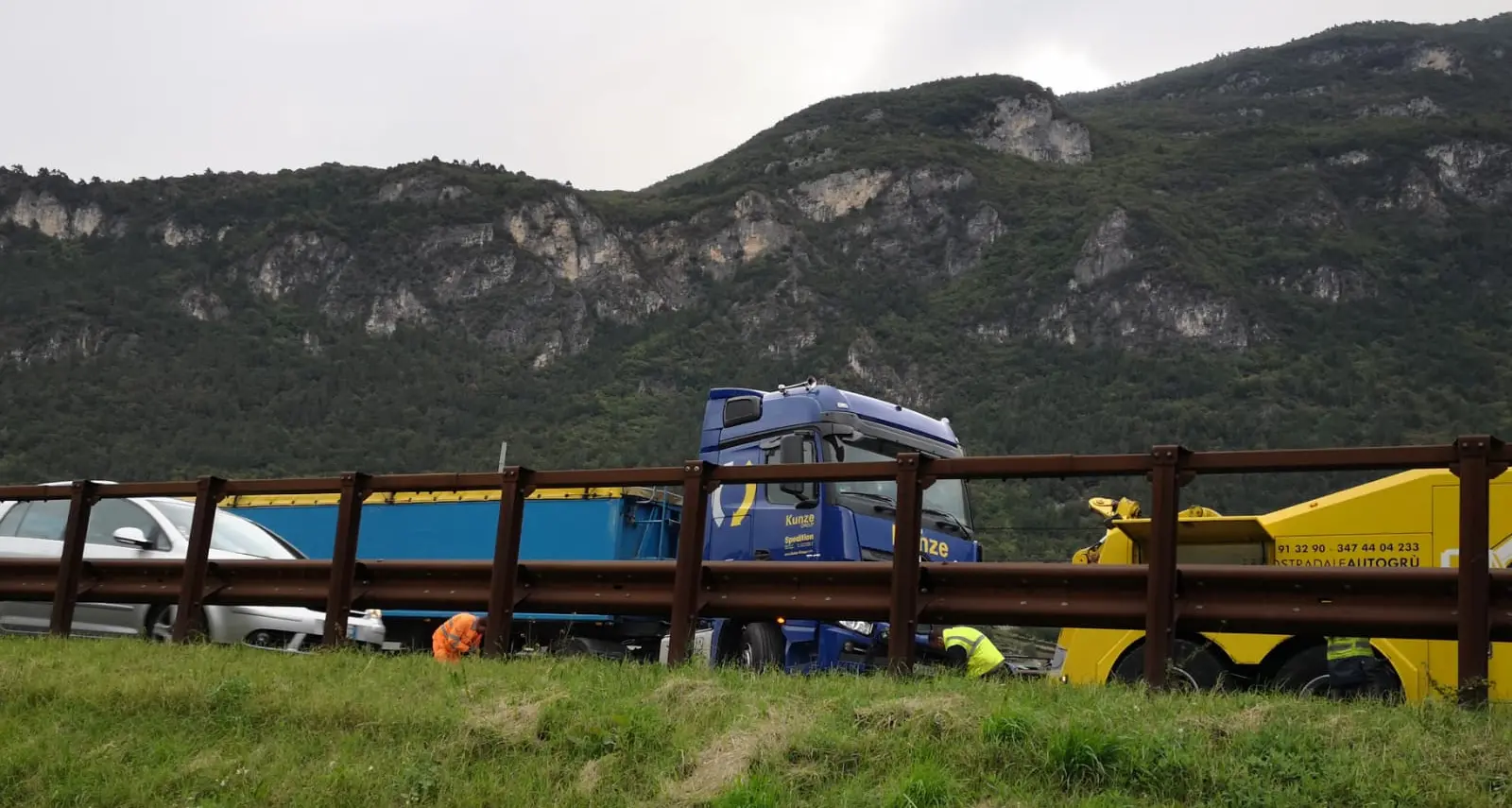 Incidente in Autobrennero due feriti a Serravalle e lunghe code verso Sud