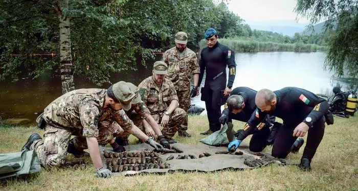 Dal lago di Varna recuperati 33.313 ordigni bellici