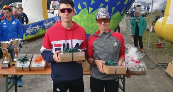 Skiroll, Coppa Italia a ledro nelle nuvole la spuntano la Panizza e Marco Capanni