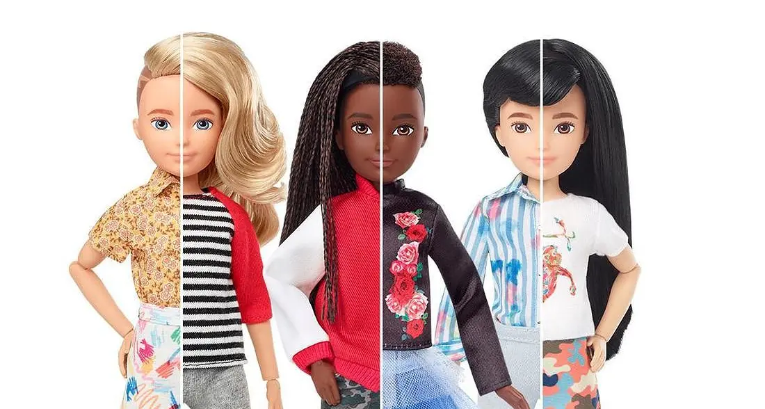Mattel lancia le bambole senza genere: componibili né maschio né femmina