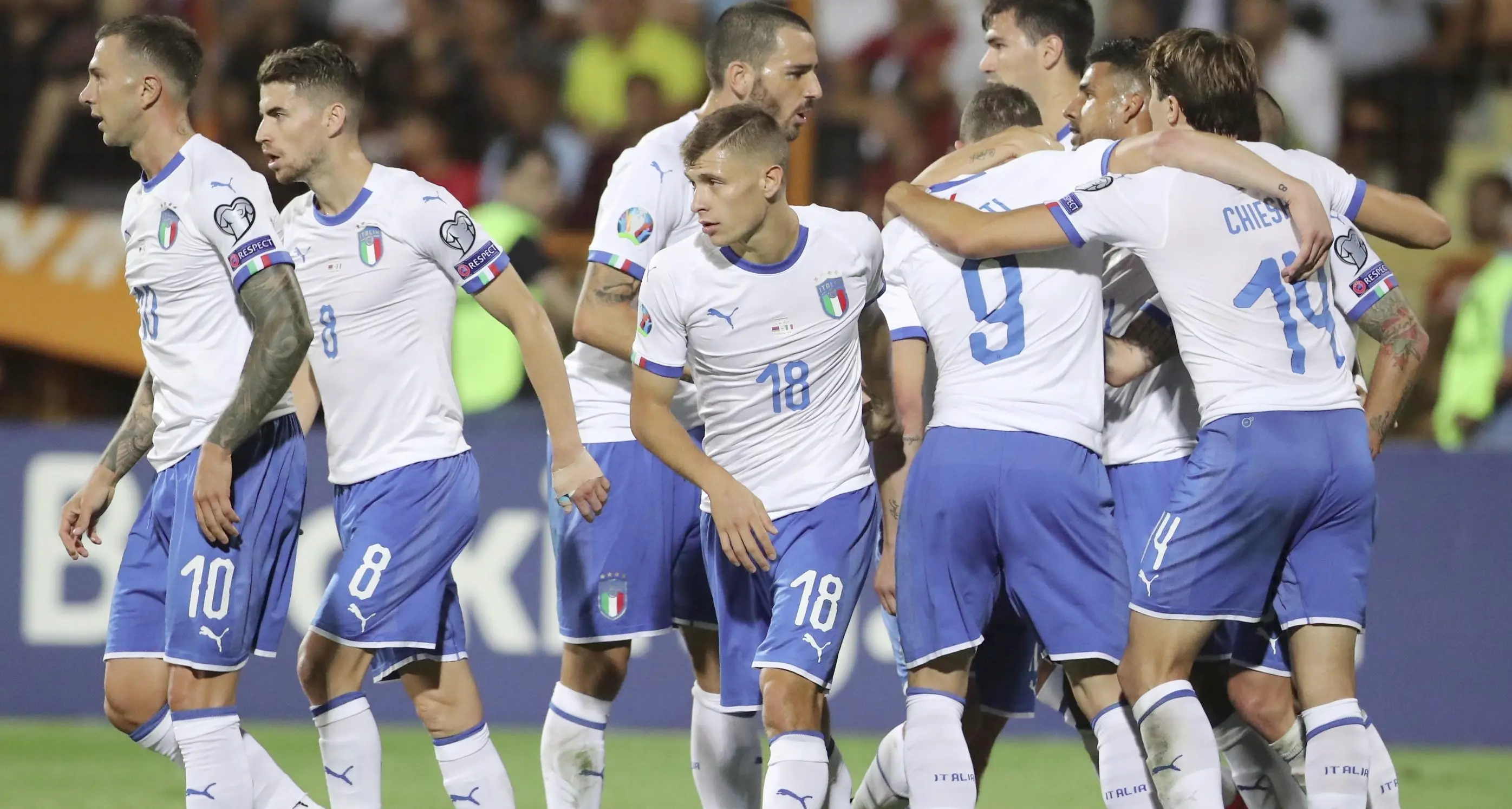 L'Italia batte l'Armenia: con 5 vittorie la Nazionale corre verso gli Europei
