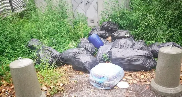 Spini, l'angolo nascosto diventa una discarica