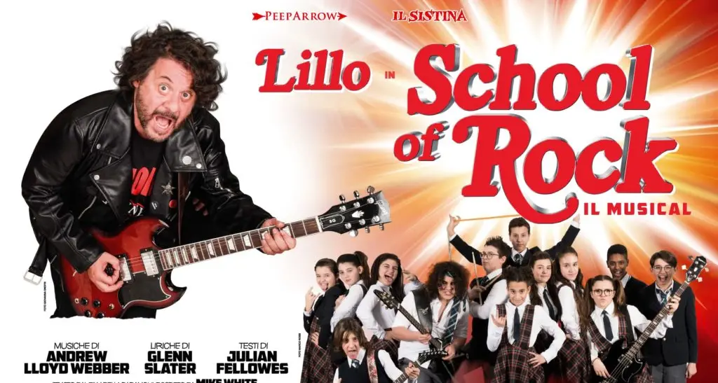 Arriva il musical «School of Rock» il saluto di Lillo e del suo cast per il pubblico del Trentino