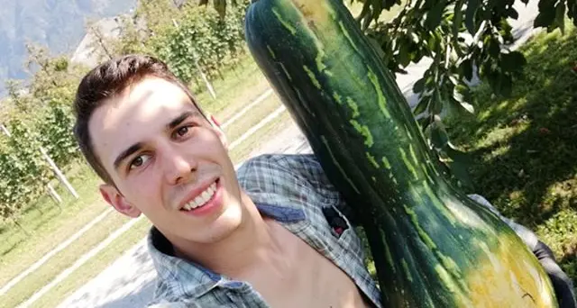 Dopo la patata gigante ecco la zucca di Levico: 20 chilogrammi nell'orto