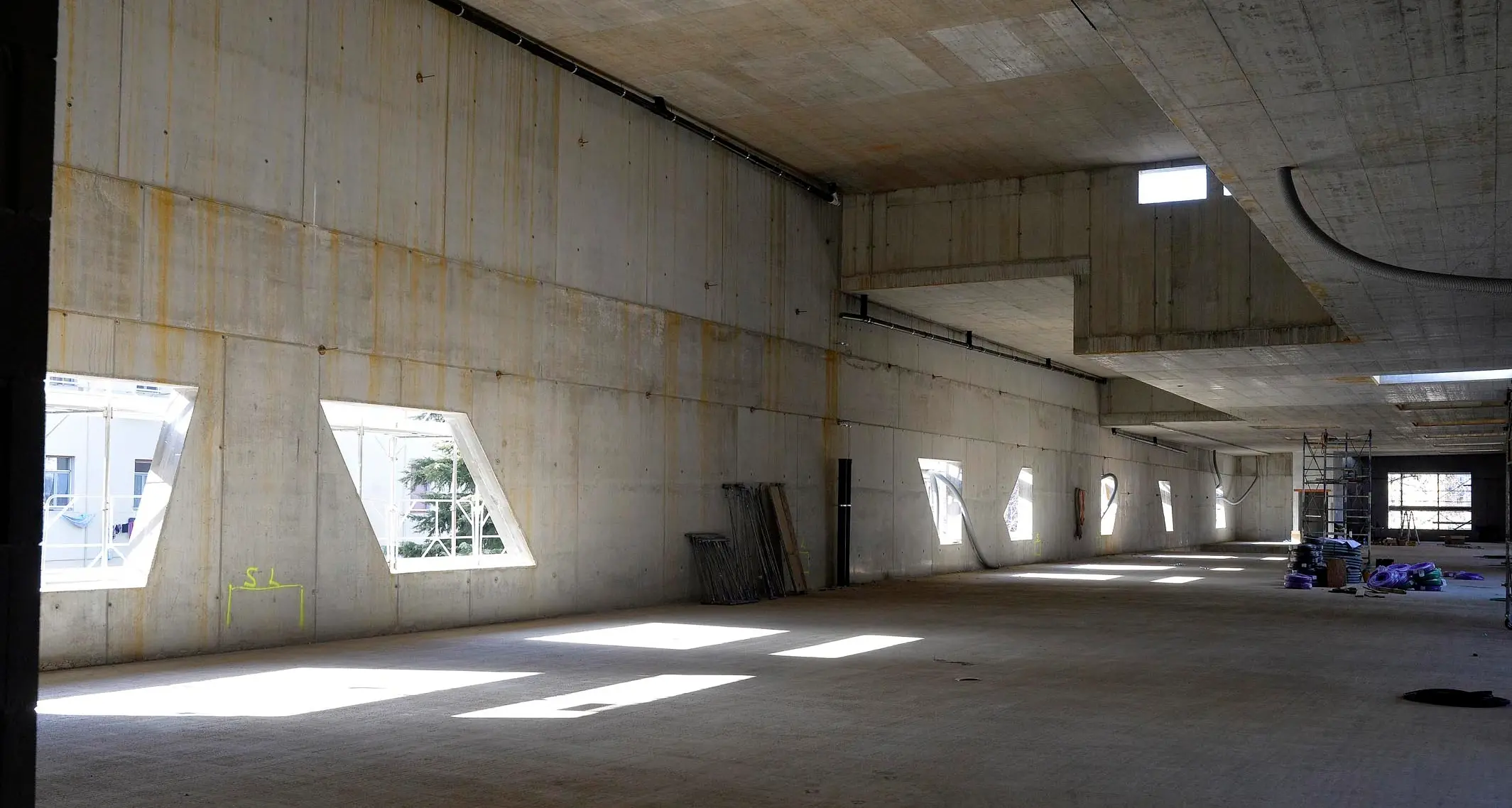 Nuovo campo Coni bloccato la pista indoor non va bene e non passa il collaudo