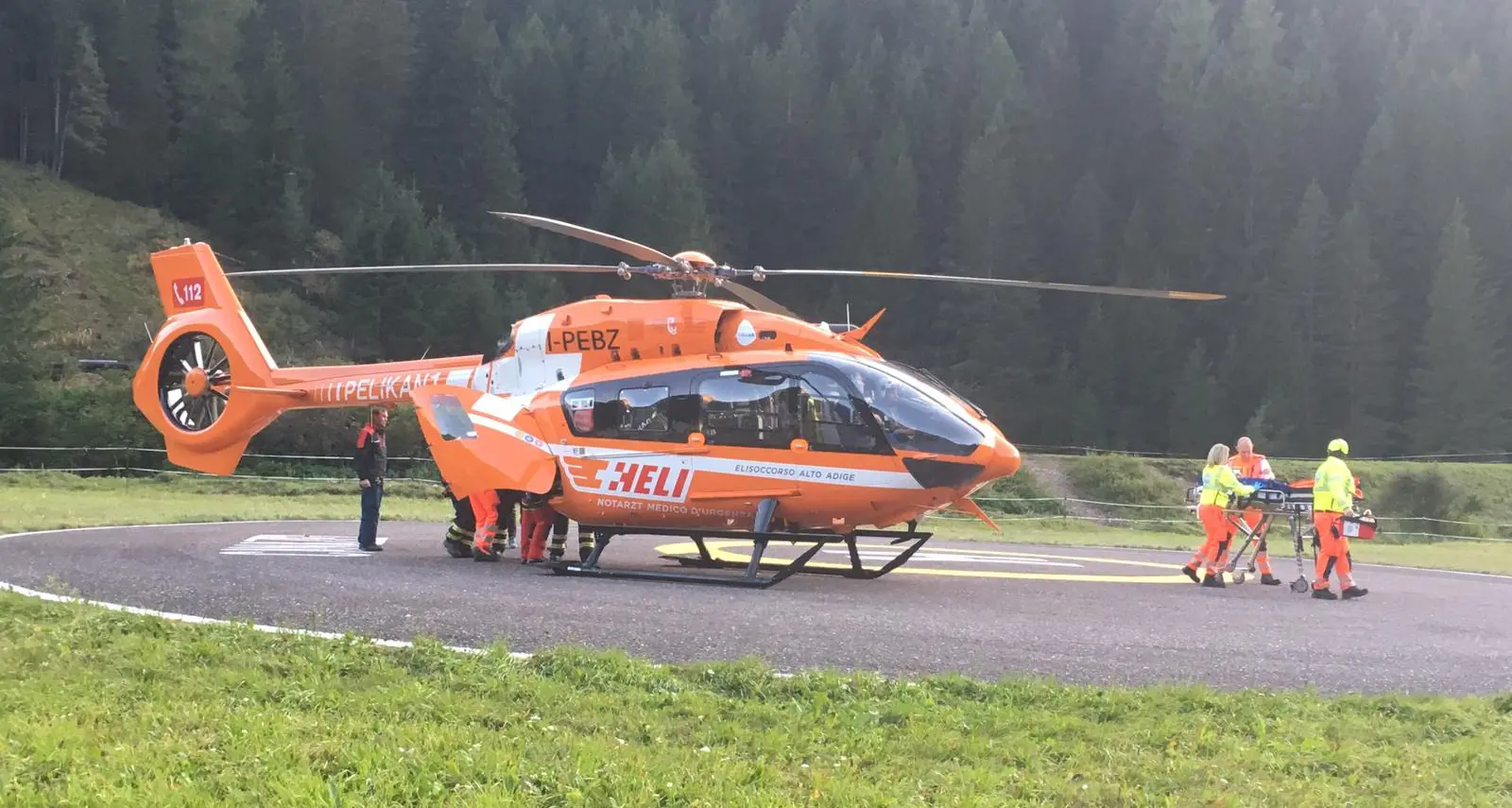 Col Rodella, altri due feriti anche oggi con il parapendio