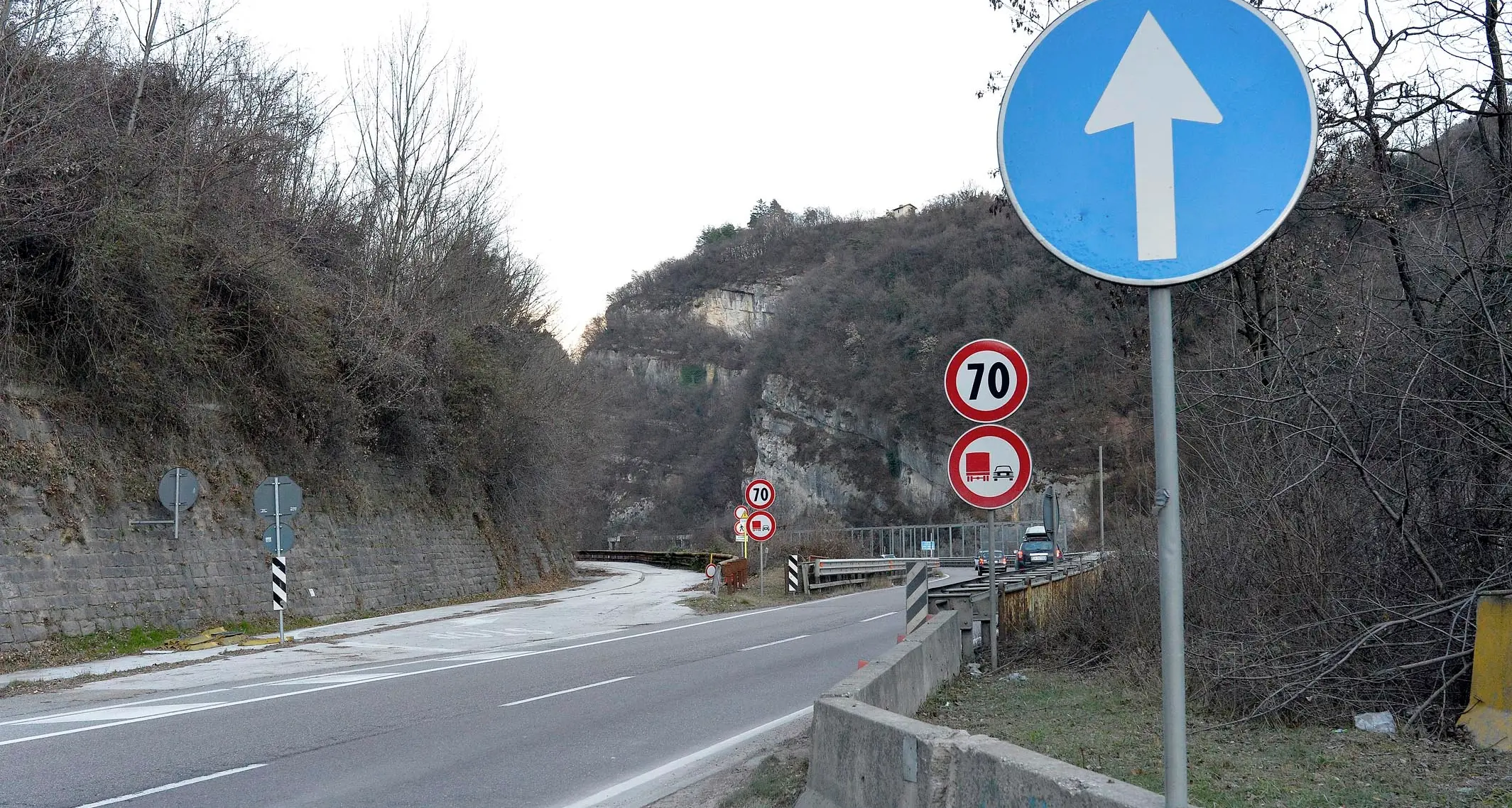 Valsugana, ai Crozi restringimento di notte dal 25 al 28 settembre