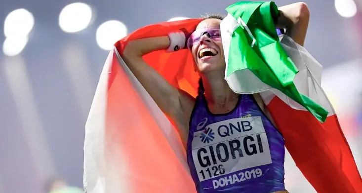 Mondiali di Doha, Eleonora Giorgi è bronzo nella marcia 50 km