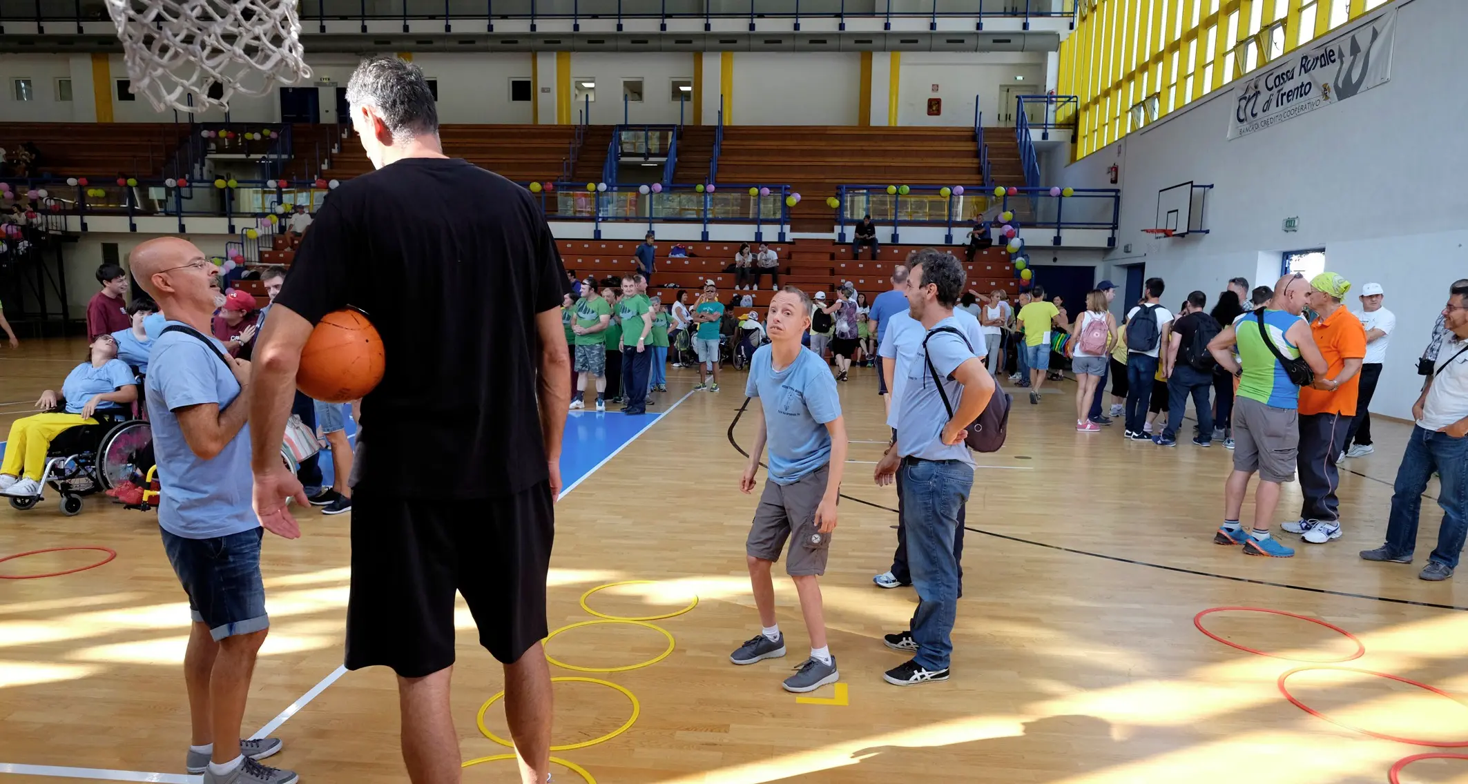 Venerdì a Gardolo ci sono i «Giochi senza barriere» con l'Anffas un plotone di atleti