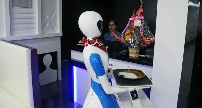 Non si trovano più camerieri e il futuro è cibernetico: robot per servire a tavola
