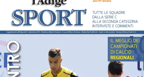 \"Palla al Centro\" si toglie i veli Il magazine dell'Adige si presenta