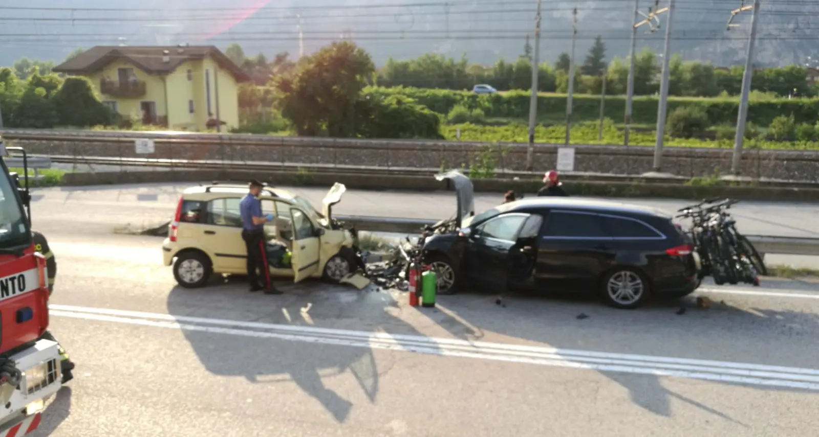 Due incidenti e 10 feriti sulla statale del Brennero
