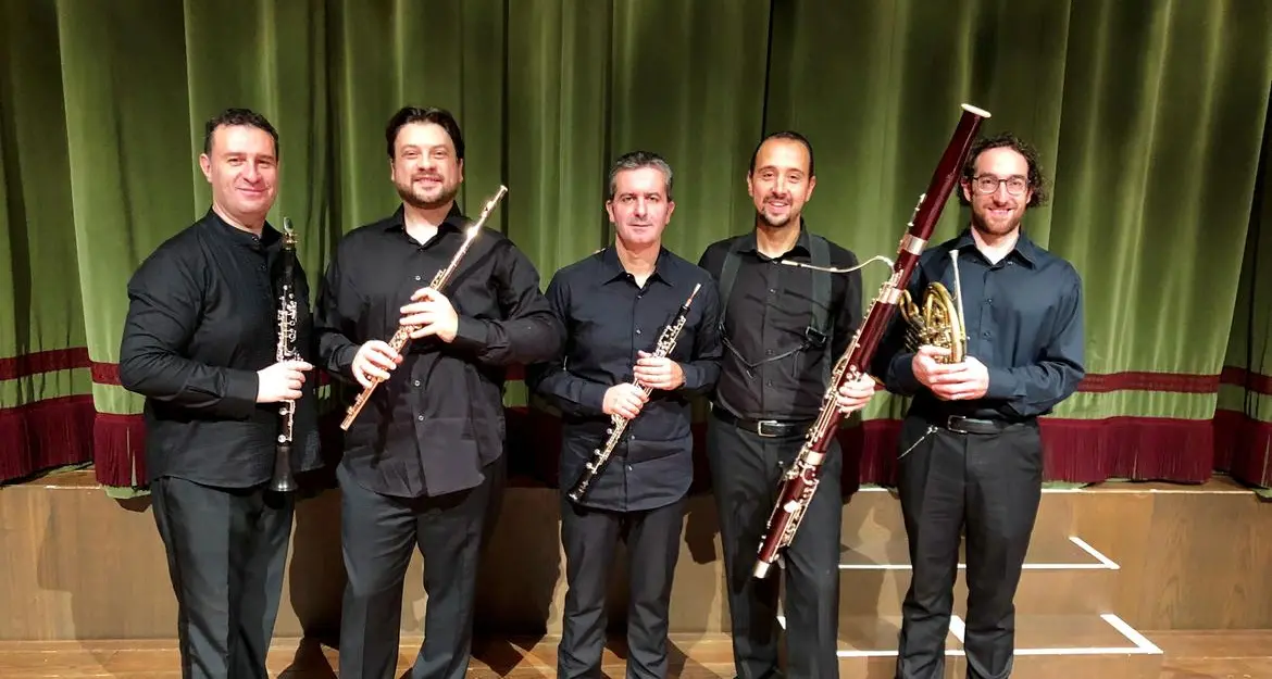 Il Quintetto di fiati dell'Accademia di Santa Cecila mercoledì 21 ai Suoni delle Dolomiti