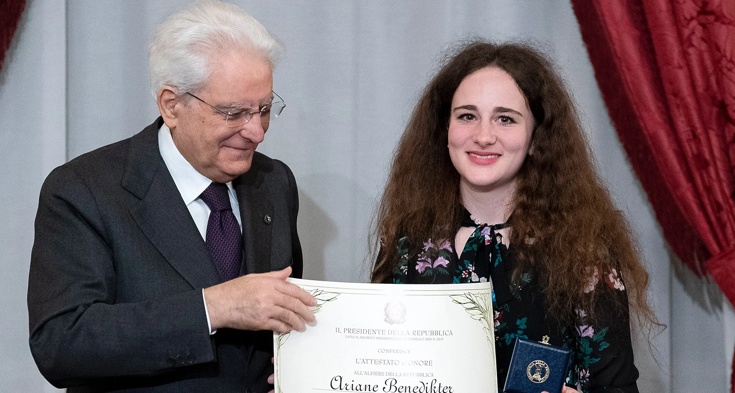 Ariane Benedikter, da Bolzano la «Greta italiana» premiata da Mattarella