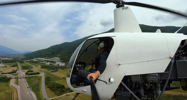 In volo sulla Valsugana ferita dalla tempesta Vaia