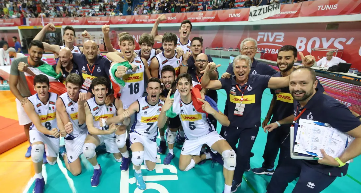 Gli azzurrini di Michieletto jr campioni del mondo under 19